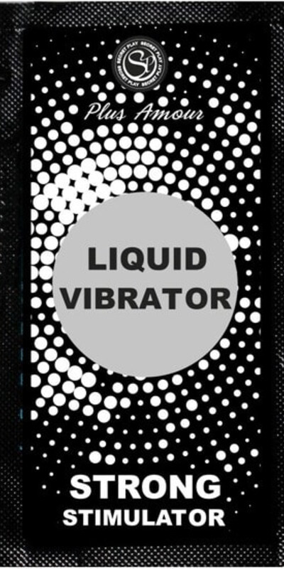 SINGLE DOSE LIQUID VIBRATOR Single-dose gel with a tingling effect to stimulate your erogenous zones