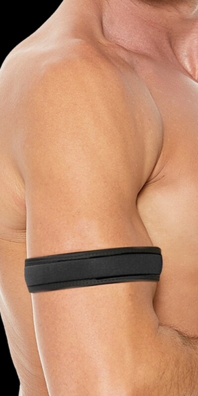 OUCH PUPPY PLAY ARM Brazaletes de neoprene para jogos de roles Puppy Play