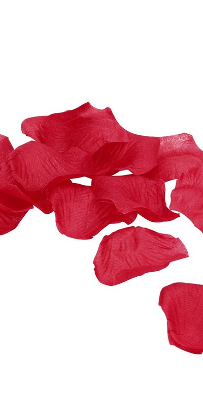 PÉTALOS Pétalos de rosa roja con bolsa de organza