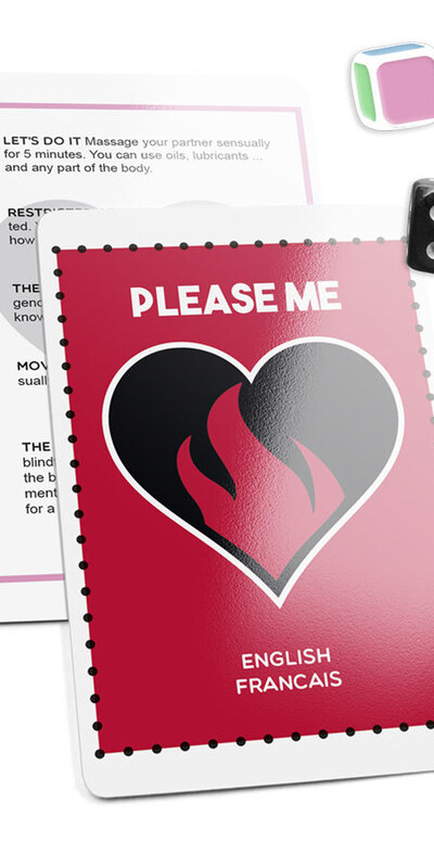PLEASE ME PLAY Spice Up Your Nights: Erotic Game for Couples - Dice and Cards with Daring Challenges