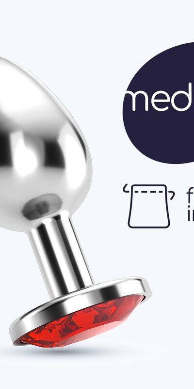 JOIA BIJOU MÉDIO Metal plug – sleek, versatile, and perfect for playtime adventures