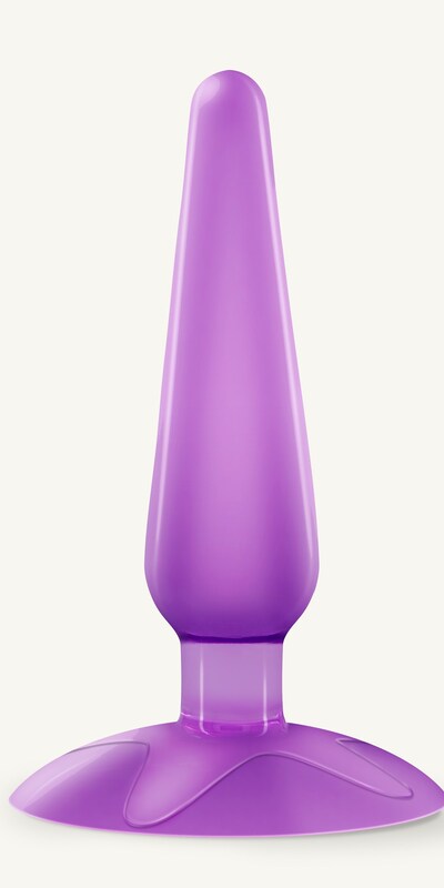 JOLLY Pyramidal Anal Plug with Suction Cup - Perfect for Beginners