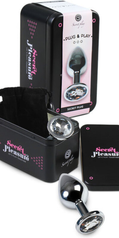 PLUG AND PLAY Plug anal de metal, suave, bueno para juego de temperatura