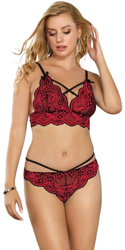 SET ENTICE Conjunto de lingerie sublime: sutiã e tanga