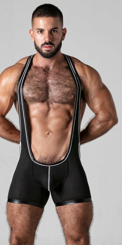 SINGLET BLACK Camisola erótica de rede: conforto sensual e design arrojado
