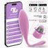 Huevo vibrador con app, rotación, 8 modos y control remoto