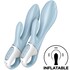 Vibrador insuflável com 12 funções, perfeito para o ponto G e clitóris