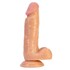 Realistic PVC dildo with suction cup – easy to use, safe, and silky-smooth
