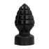 Plug anal tout noir 14cm