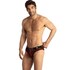 Intimo maschile sexy con stampa animalier in microfibra