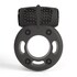 Vibrating ring designed to extend male pleasure by delaying climax