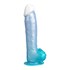 Angel dildo fantasy silicona liquida termoreactivo azul celeste 20.3 c