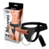 Realistic Vibrating Hollow Strap-On; Comfortable and Secure