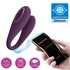 Vibrador de silicone com 12 funções, app e recarregável via USB