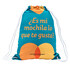 Mochila colorida e chamativa
