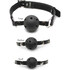 Adjustable BDSM Gag Kit with 3 Ball Sizes