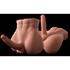 Torso da 5,2 kg con pene da 15 cm e ano, vibrazione e spinta