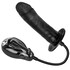 Dildo insuflável de látex com vibração e bomba manual