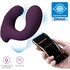 Vibromasseur double c: 12 vibrations, rechargeable, imperméable