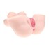 Dual vibrating masturbator with interchangeable sleeves