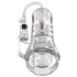 Indulge in personalised pleasure with our sleek, transparent design that fits just the way