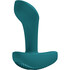 Vibrador anal recargable, 12 vibraciones, silicona hipoalergénica