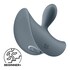 Plug vibrador para principiantes, silicona, 12 vibraciones, ipx7
