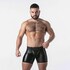Boxers eróticos em pele sintética, atraentes e funcionais.