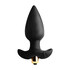 Plug anale in silicone, vibrante e impermeabile.