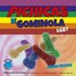 Gomas divertidas de frutas, com formato único e cores arco-íris.