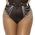 Leather Belt with Chains, Ultra-Sexy