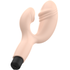 Ergonomic vibrator, designed for simultaneous G-spot and clitoral stimulation