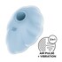 Vibrador com design de nuvem, 11 pulsações e 12 modos de vibração