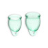 Copa menstrual reutilizable de silicona médica, segura y cómoda