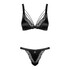 Irresistible lingerie set crafted with lace, satin, and delicate bows
