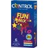 Discover a pack of 6 assorted condoms designed to elevate your intimate experiences with a