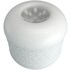 Mini stroker with textured ribs for enhanced pleasure