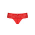 Red Lace and Pendant Panties: Elegant and Seductive