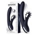 Darkspace vibrador con lenguas rotadora y movimiento finger azul