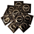 Comfortable, odorless condoms with silicone-based lubricant