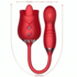 Discover the seductive allure of our red ergonomic vibrator, featuring 10 thrilling modes