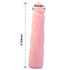 Dildo en silicone réaliste pour expérimenter le plaisir