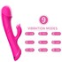 Vibrador ergonómico com múltiplos modos de vibração