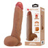 Silicone Realistic Dildo with Suction Cup and Harness Compatible