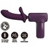 Sex machine for penetration and clitoral stimulation