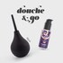 Limpieza fácil y segura con lubricante incluido para sexo anal
