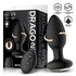 Drago plug anal vibración, movimiento twister 360º y control remoto