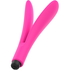 Anatomically designed dual-motor vibrator, fully waterproof and made from silky-smooth sil