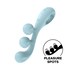 Vibrador multifuncional para estimulación íntima intensa
