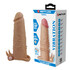 Manchon réaliste avec vibrations et stimulation du clitoris